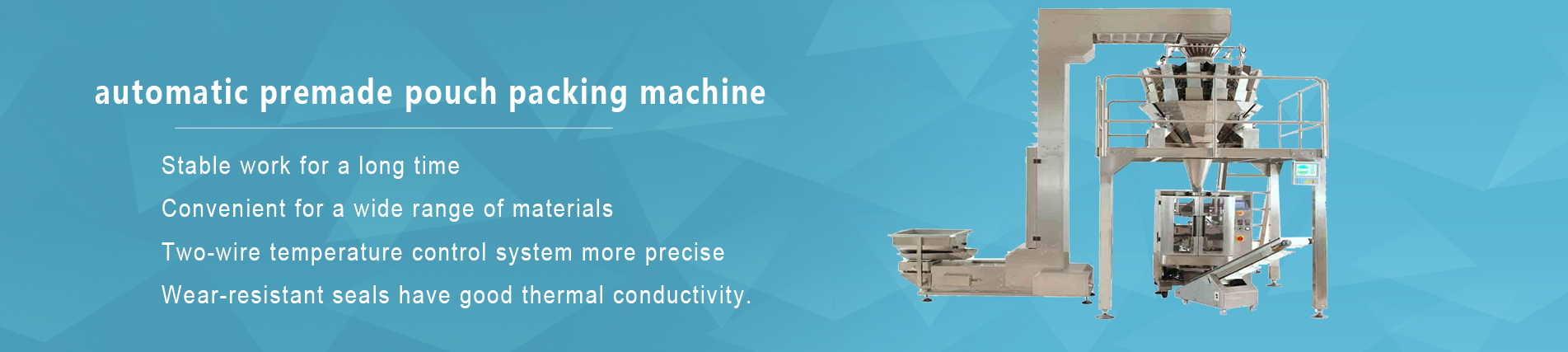 Automatic feeding multi-head scale quantitative automatic packaging machine